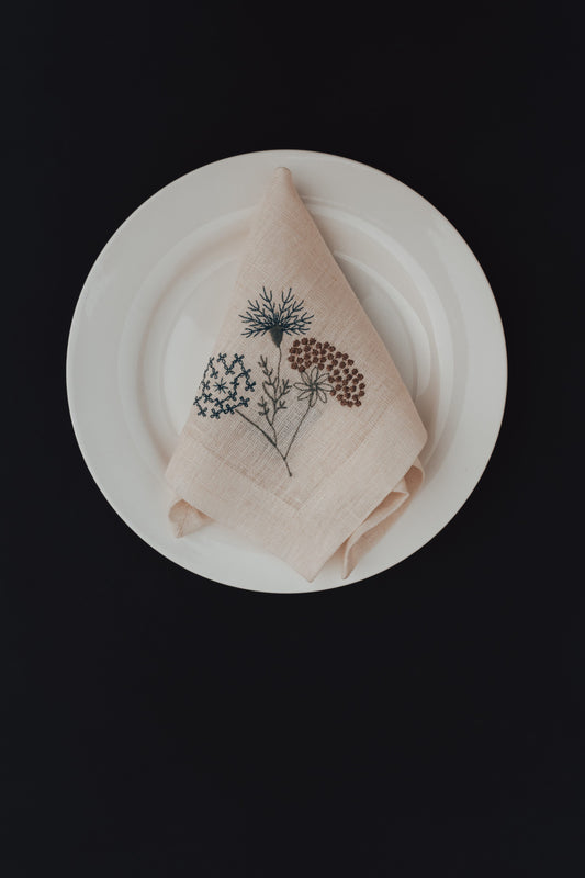 Le Bouquet Linen Napkins