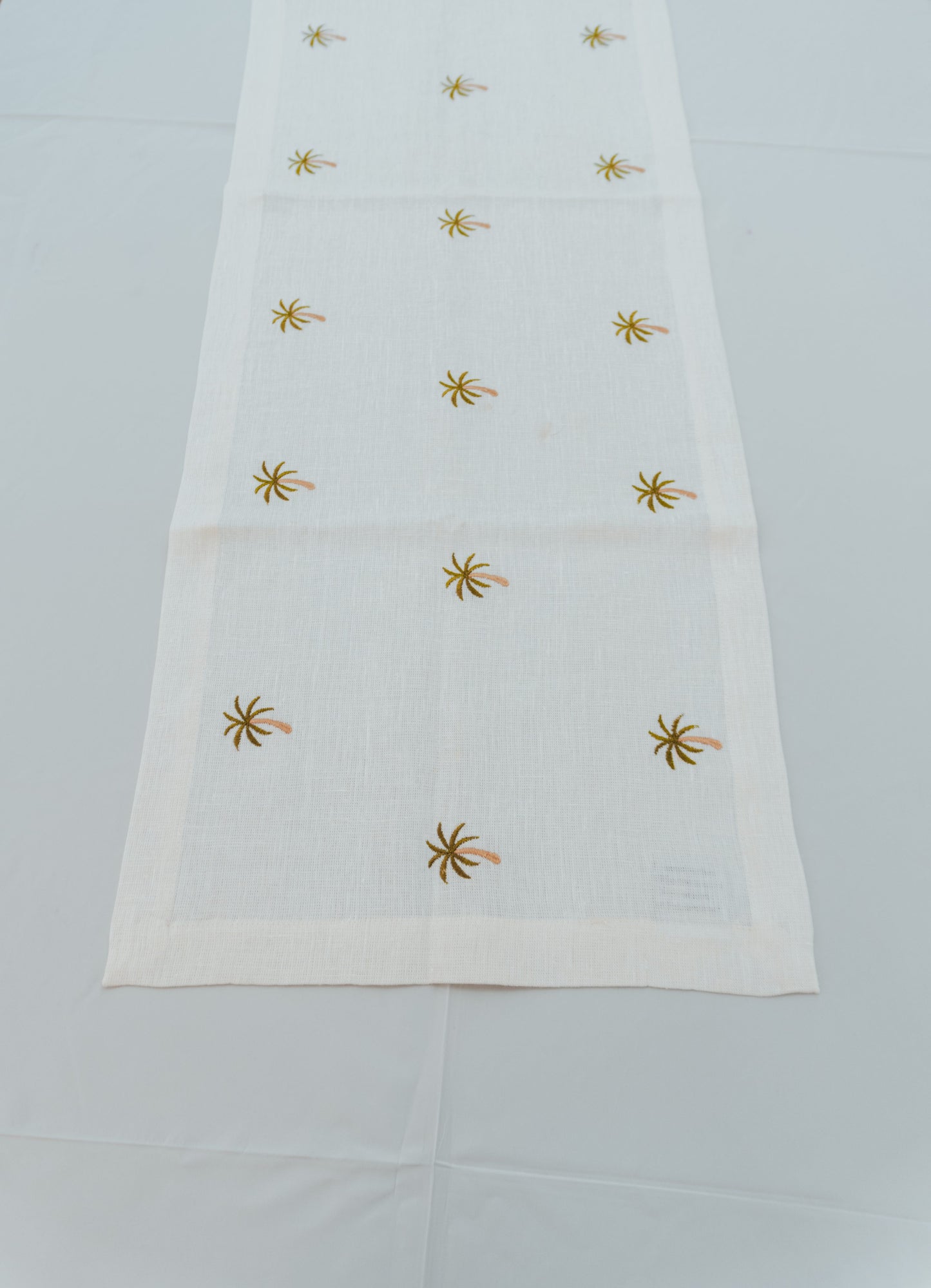 Golden Palm Table Runners