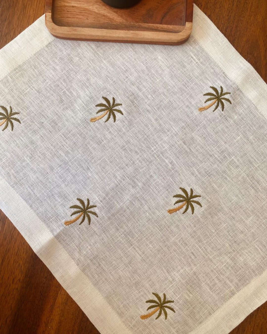 Palm Tree Collection-100% Pure Linen
