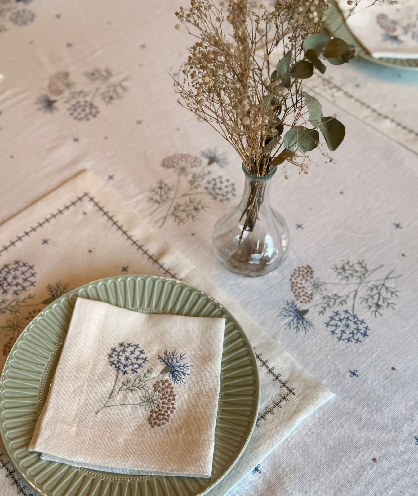 Le Bouquet collection-100% Pure Linen
