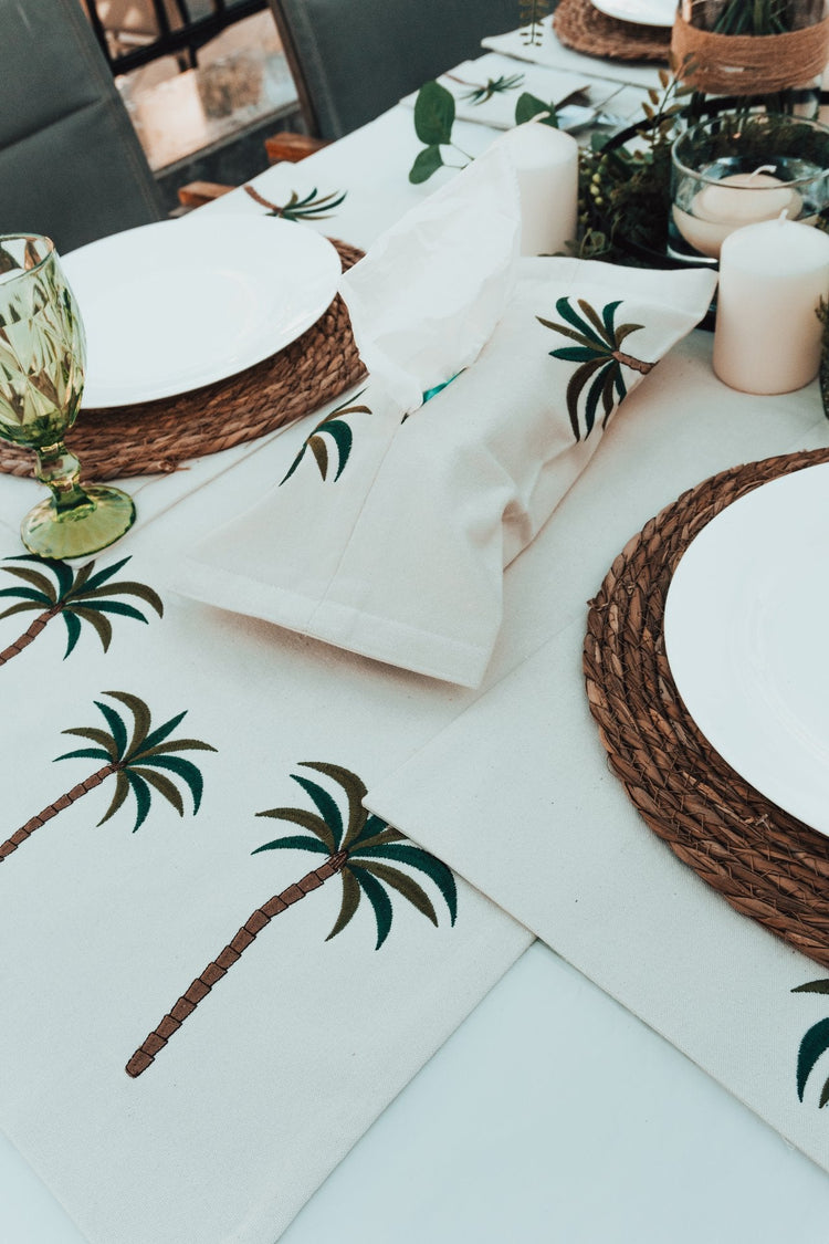 Linen Palmette Collection