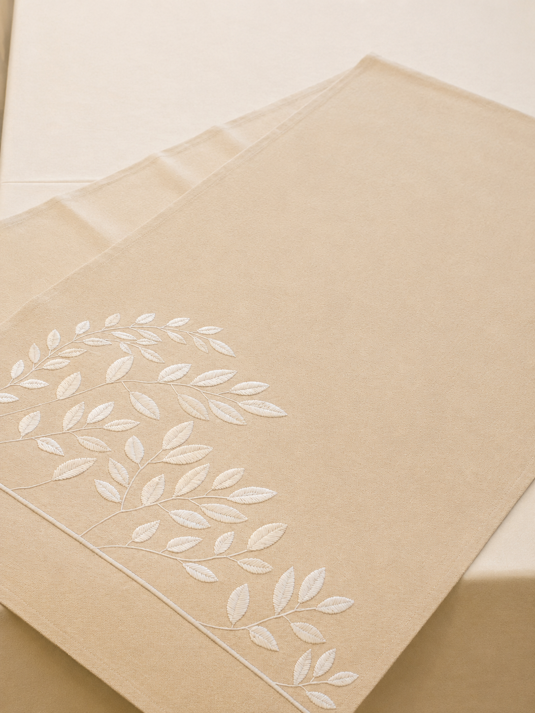 Ivory Bloom Table Runner