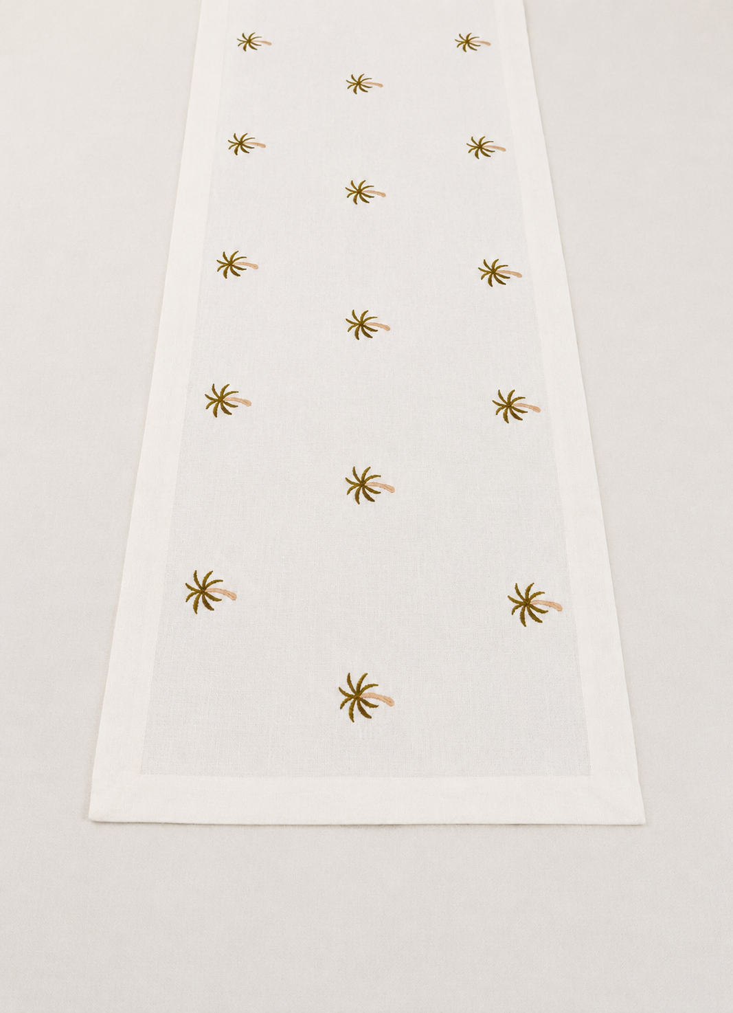 Golden Palm Table Runners