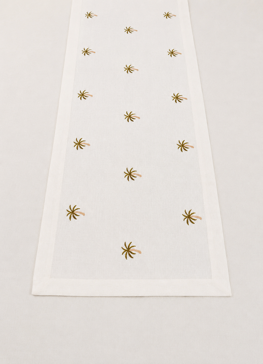 Golden Palm Table Runners