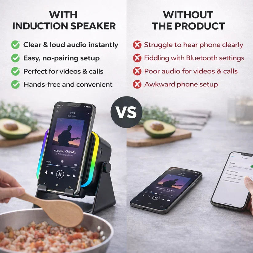 Billhol induction audio lifestyle