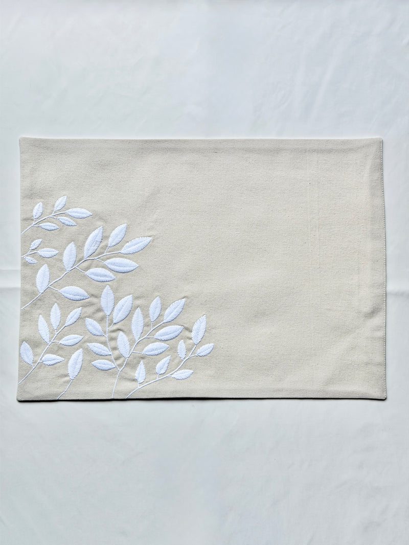 Ivory Bloom Placemats - Set of 6