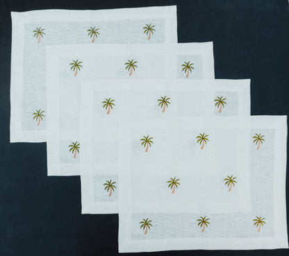 Golden Palm Placemats